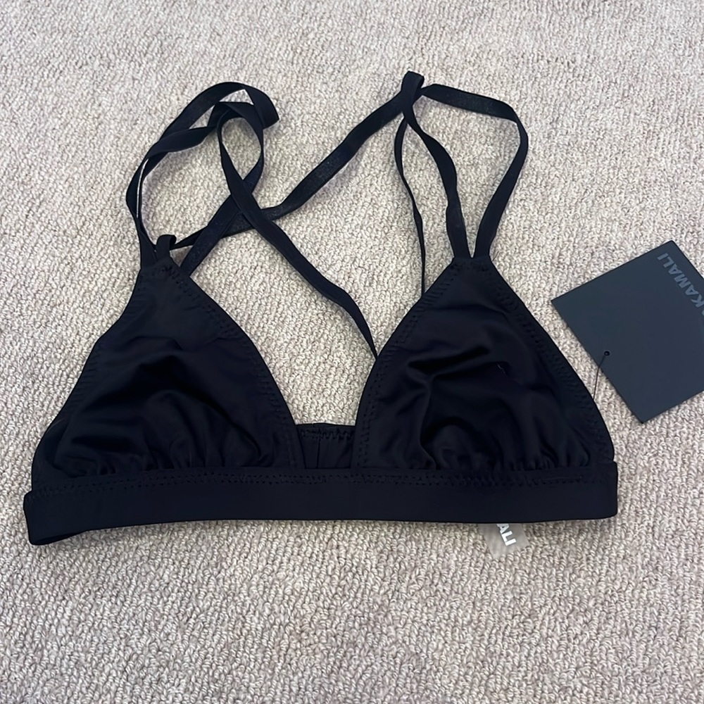 Norma Kamali bathing suit top